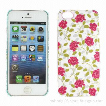 Cases for iPhone 5, Made of PC, Feel Single Bottom Water